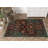 Multi-Colored Traditional Motif Abstract Patterned Vintage Decorative Rug-48074467