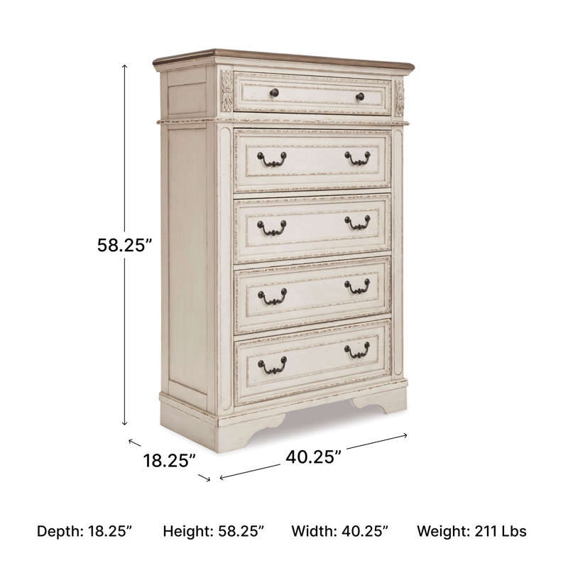 Commode 5 tiroirs Heraldas