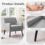 27"W Polyester Upholstered Accent Chair(Set Of 2)-861619056