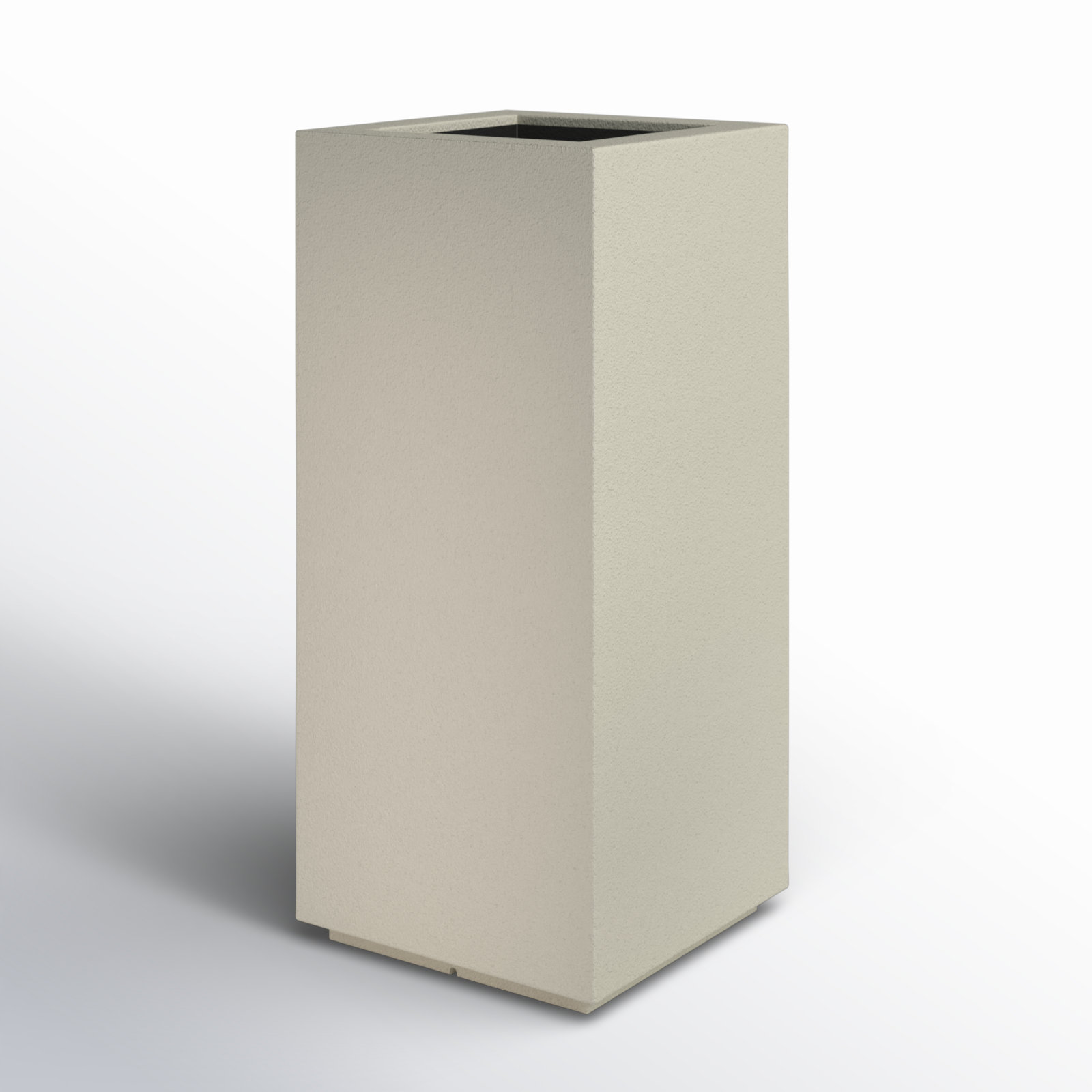 Gita 16" Pot Planter, Greige