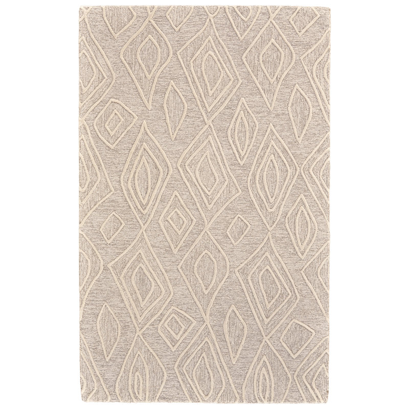 Cunningham Performance Wool Geometric Indoor Rug, Rectangle 8' x 11'