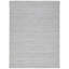 Rava Hand Loomed Striped Area Rug in Ivory-1692107537