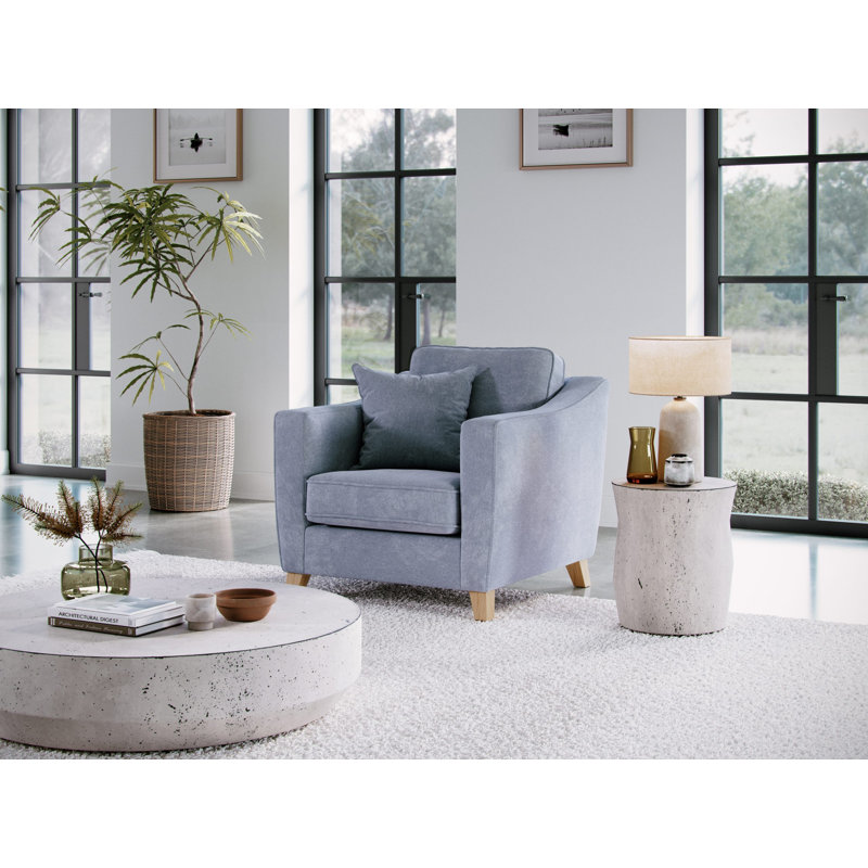 Stoystown Armchair City Fossil, Blue