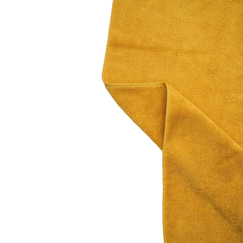 Aaidah Plush Bath Towel, Mustard