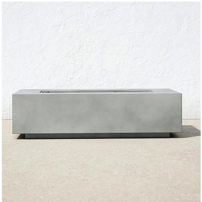 Concrete Propane Outdoor Fire Pit Table