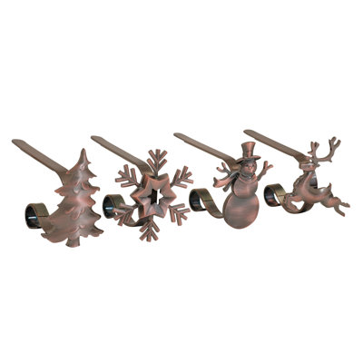 Original MantleClip 4 Piece Stocking Holder