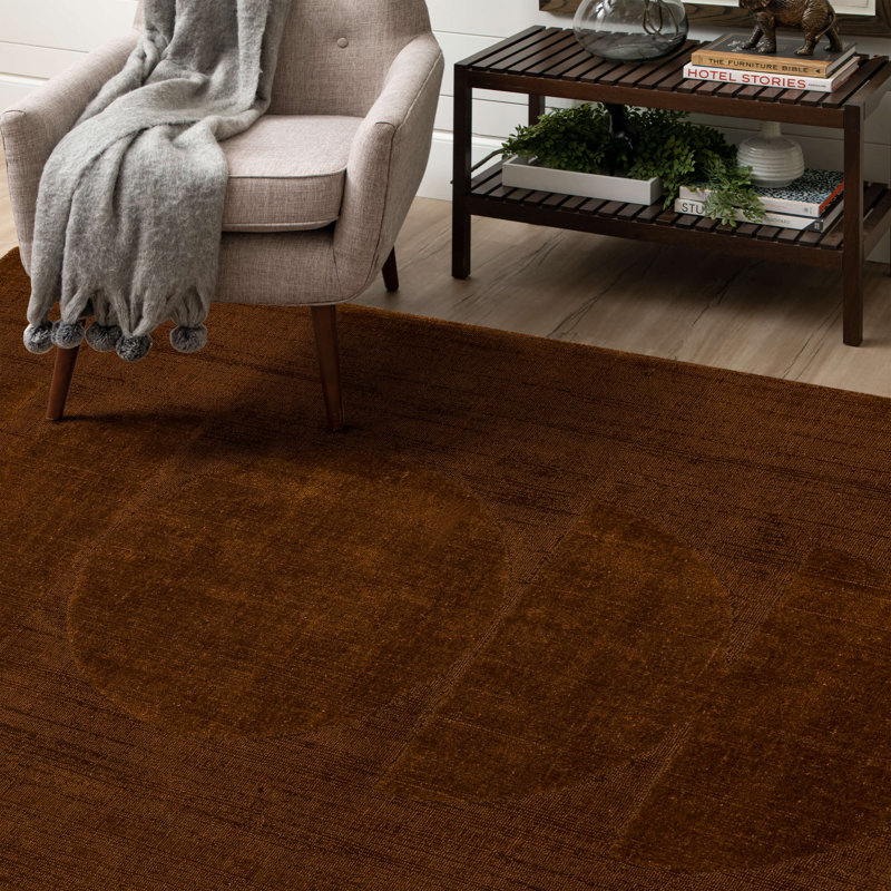 Luna Sienna Area Rug, Rectangle 8' x 10'