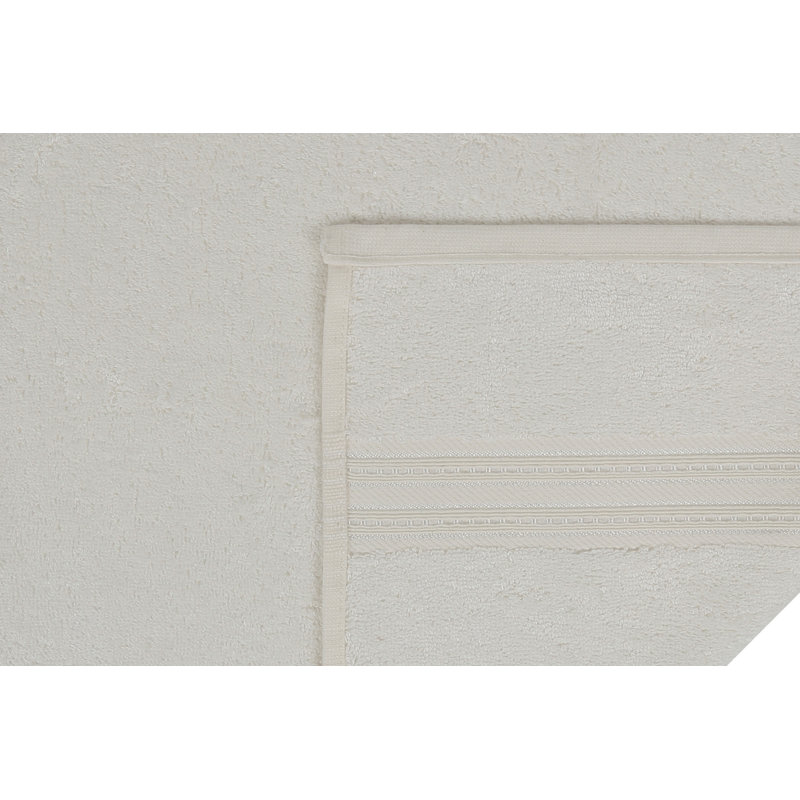 Cotton Blend Midweight Bath Towel, White