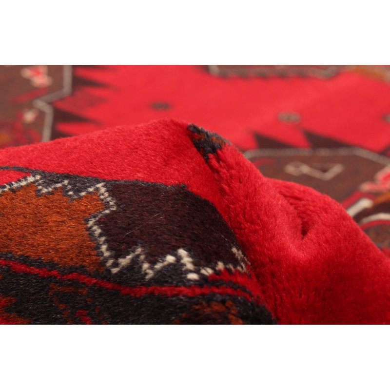 Teimani Red Rug 4'1" x 7'0"