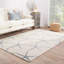 Tapis ivoire en laine touffeté à la main Farley-1802264043