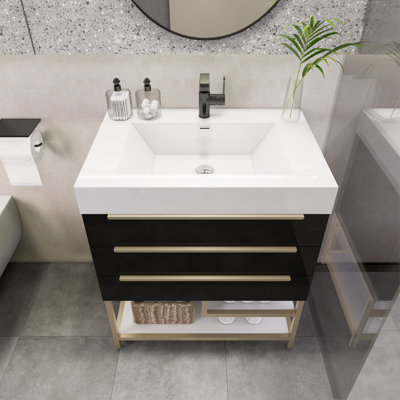 Ensemble de meuble-lavabo simple 29,8 po Uinta