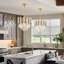 Lustre en cristal à 4 lumières Kronberg