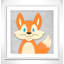 «Cheery Fox», impression sur papier-47842067-47842079