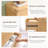 47.2“H Natural Curved 8-Drawer Dresser, Rustic Chest of Drawers, Farmhouse Storage Dresser for Bedroom Living Room-282476884