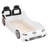 Annek Twin Car Bed with LED in White