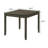 Saxby 5-piece Square Dining Set-202610101