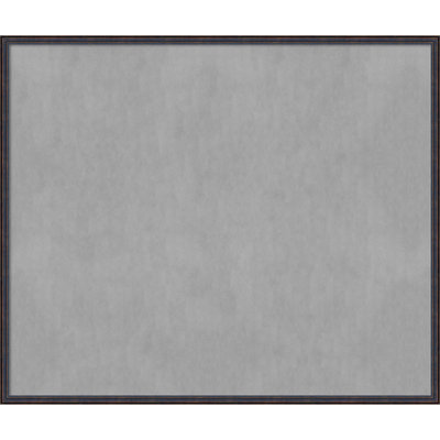 Tableau magnétique à cadre arrondi bronze foncé