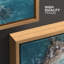 «Ocean Whale», paysage marin marin, impression sur toile encadrée, art mural-124932139-124932140