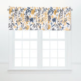 Natural Home Cotton Yellow Valance Window Treatment