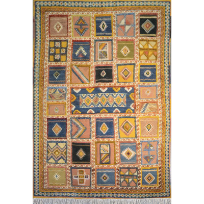 Wool Moroccan Indoor Rug