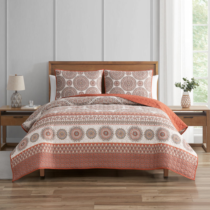Ensemble de courtepointe 3 pièces Darlington King, Très grand lit