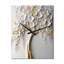 Orchidée arbre jardin de branches VII - horloge murale moderne arbre floral-1301284186
