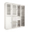 Grande armoire de cuisine Doerschuk avec portes en verre et 2 tiroirs, tablettes réglables, armoire de rangement modulaire pour la cuisine, l 65 po x H 71,5 po-265827254
