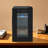 23L Freestanding Electronic Cigar Cooler Cabinet Single-Zone Wine Cooler, 150-Capacity Freestanding Humidor with Glass Door & Digital Display