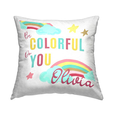 Coussin Be Be Rainbow