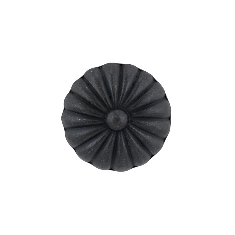 Poignée ronde 1 5/16" de diamètre Expression, Fer noir mat