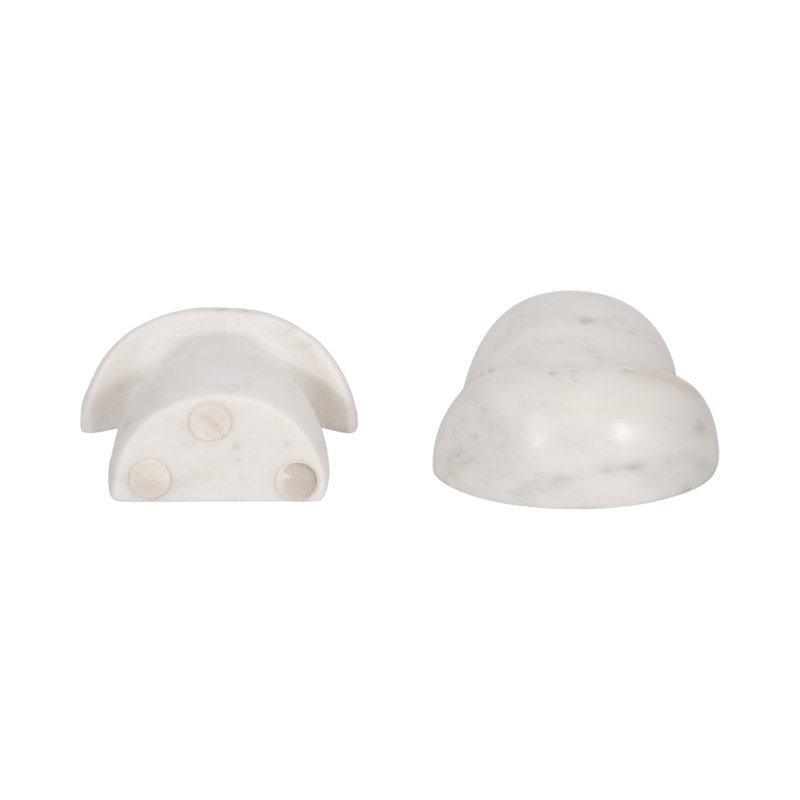 Sagebrook Home Mushroom Bookends - Thumbnail 3