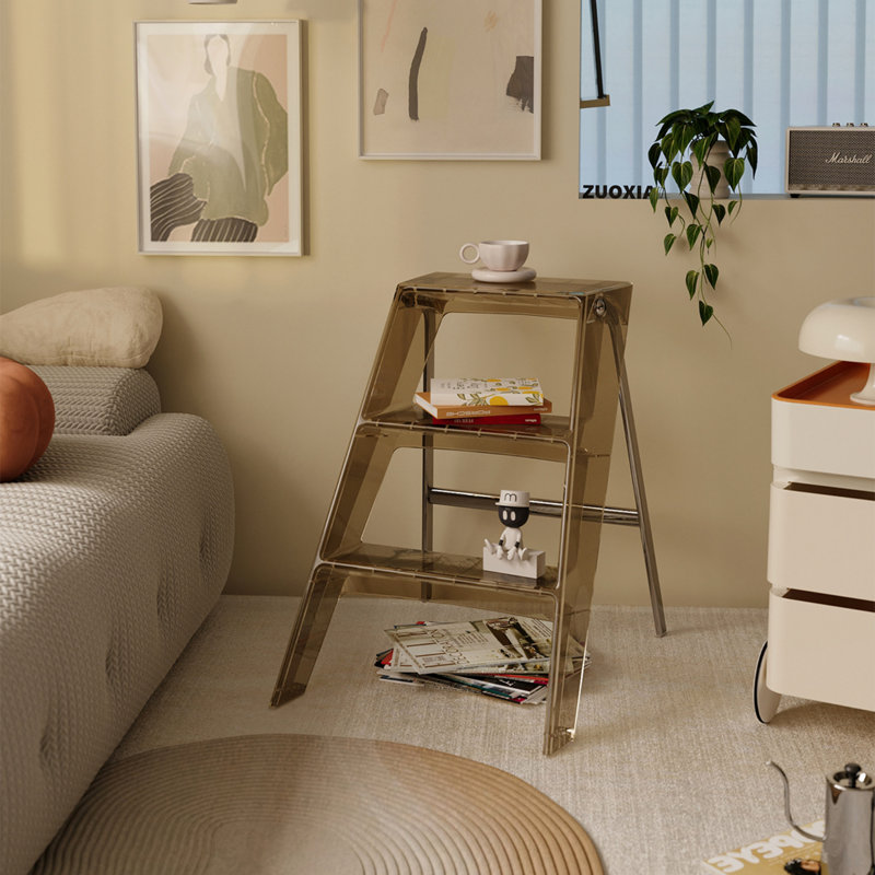 Home Escabeau pliant pour la maison, Brun