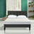 Convoluted Egg Shell Design Mattress Topper, High-Density Supporting Bed Pads-20119592-94820193