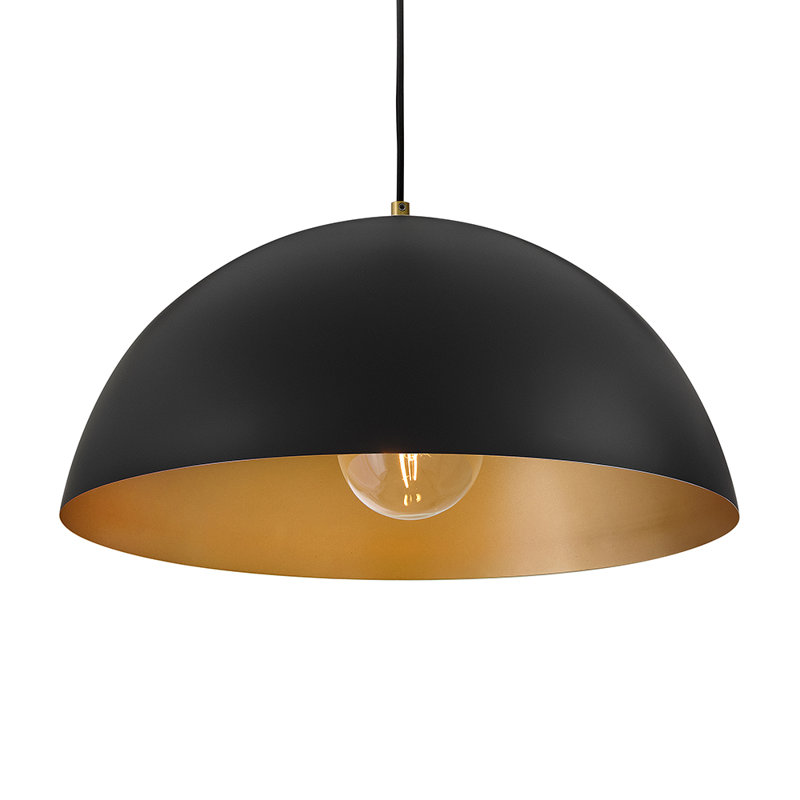  Grand luminaire Lou, Noir mat