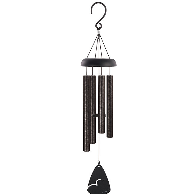 Metal Wind Chime, Black