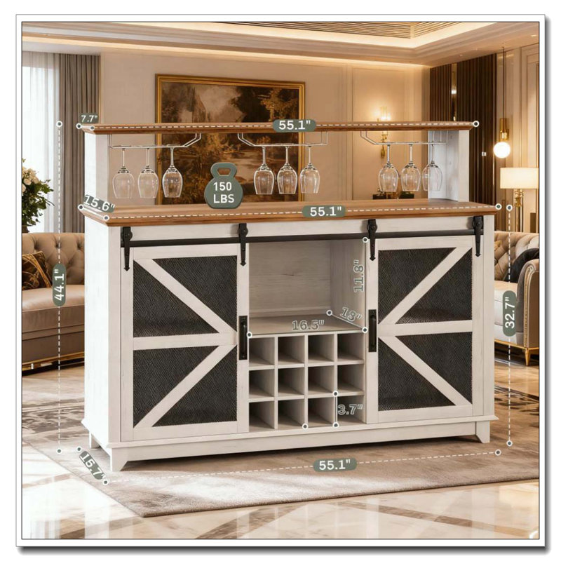 Armoire à vin Farmhouse