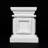 8'' H Solid Wood Fireplace Candlestick