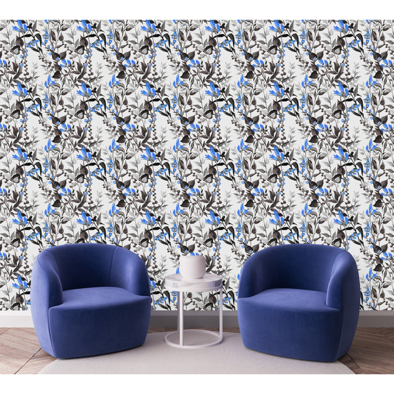 Panneau de papier peint adhésif lisse L 18,75 pi x l 25 po