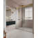 68" - 72" W X 78" H Soft Closing Frameless Double Sliding Shower Doors With 3/8" Tempered Clear Glass