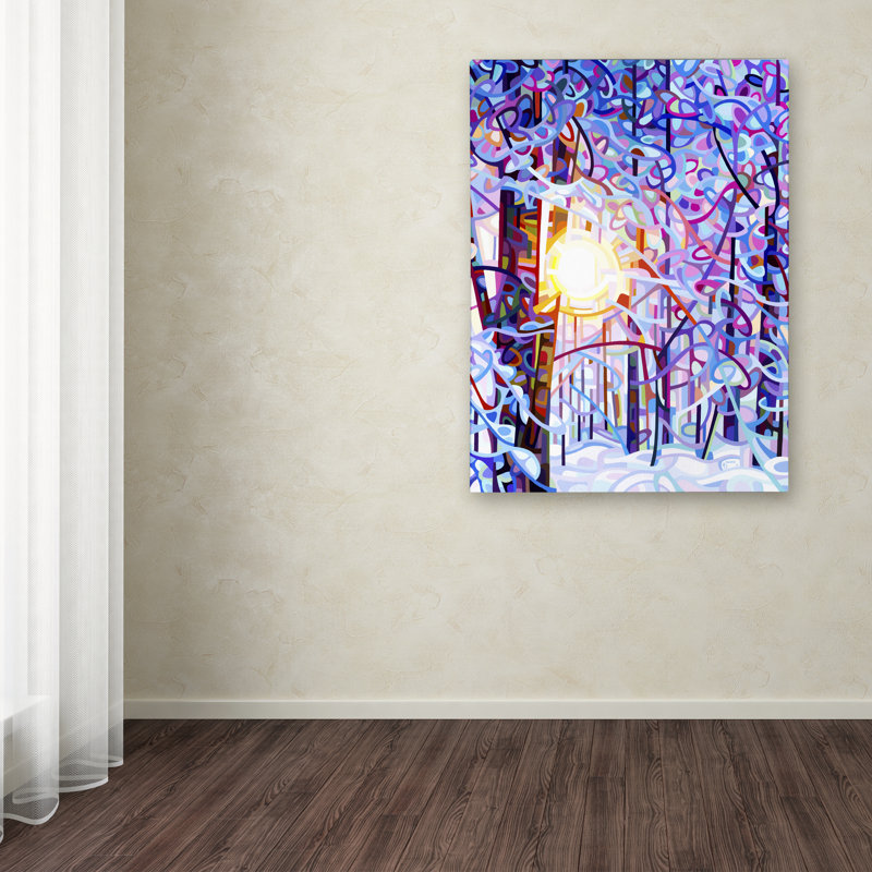 «Early Riser» par Mandy Budan, reproduction sur toile tendue, H 19 po x l 14 po x P 2 po