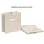33 x 33 cm Collapsible Fabric Storage Cube with Handles,Pack of 6,Solid Grey-1513667567