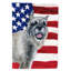 2 côtés en polyester de 2 côtés american drapeau de jardin-1281419776