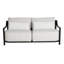 Samara Cushioned Sofa w/Three Accent Pillows