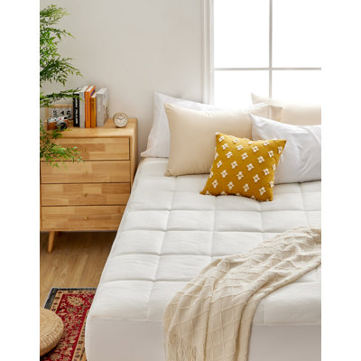 Jeru Waterproof Jacquard Air Mattress Pad