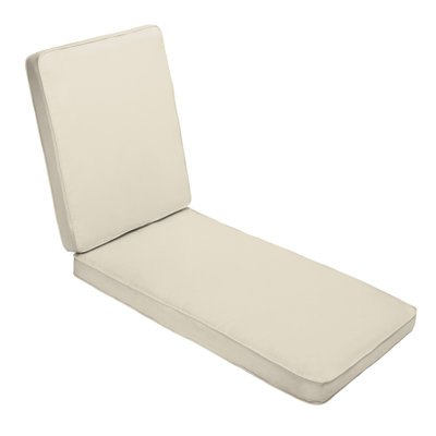 Coussin de chaise d'extérieur à charnière / dossier