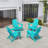 Set Of 4 Folding Adirondack Chair-504263016