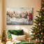 Toile tendue avec châssis doré de qualité supérieure Serenade of Sleigh-830523399
