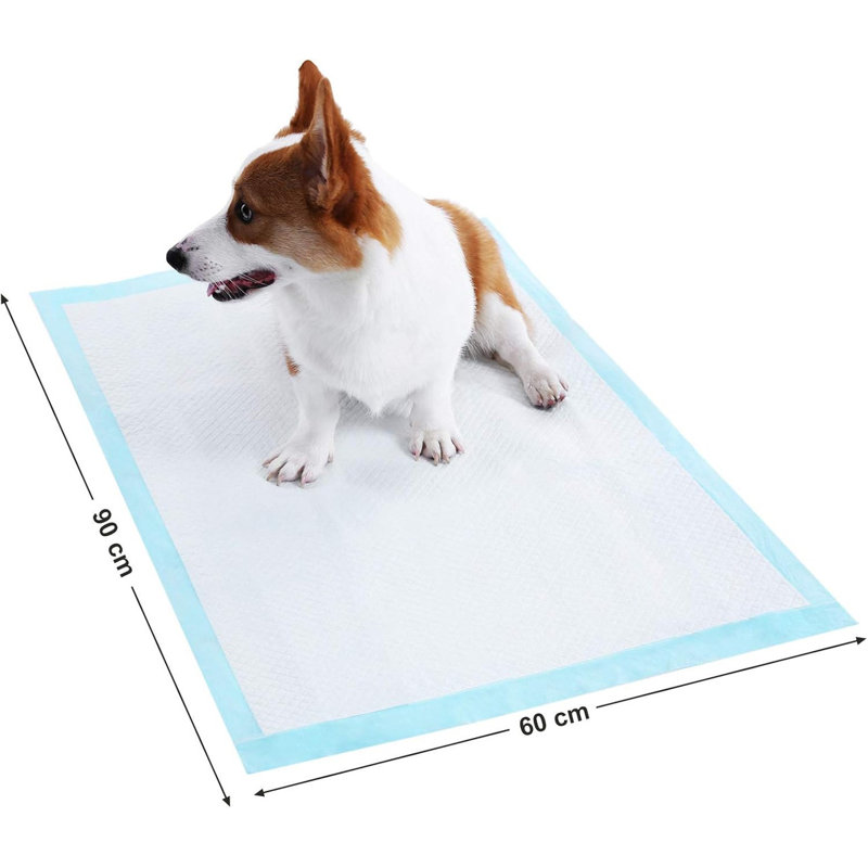 Puppy Training Pads, Puppy Toilet, 60 x 90 cm, Pack of 100