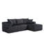 3 Seater Corduroy Sofa-298638503