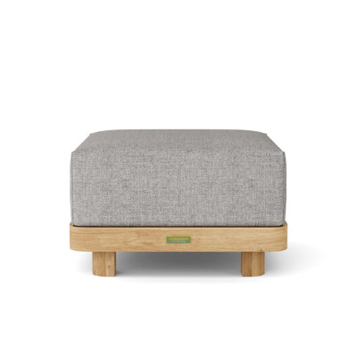 Granada Outdoor Teak Ottoman